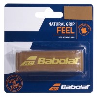 CUSHION GRIP BABOLAT NATURAL GRIP - COURO NATURAL